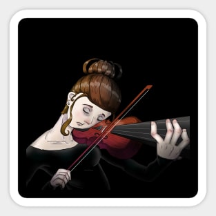 Violin Sticker